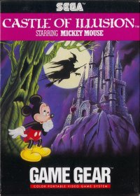 Castle of Illusion Sega Game Gear  box art